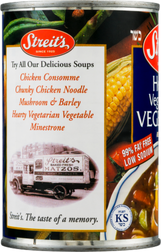 Streit's® Hearty Vegetarian Vegetable Soup Perspective: bottom