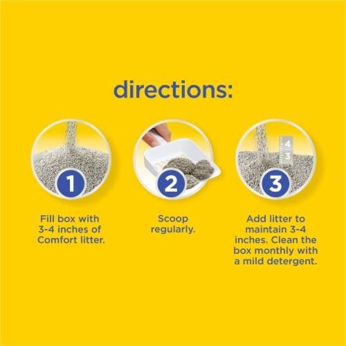 Purina Tidy Cats Multi-Cat Scented Clumping Cat Litter, Tidy Care Comfort Low Dust Formula Perspective: bottom