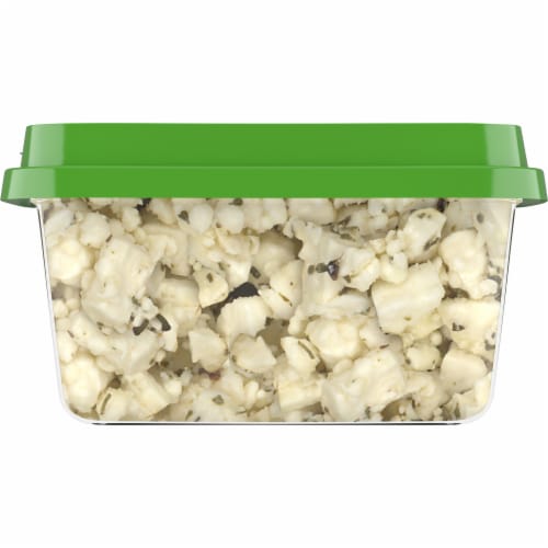 Athenos Garlic & Herb Crumbled Feta Cheese Perspective: bottom