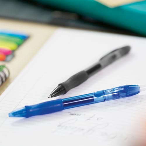 BIC® Gel-ocity™ Medium Point Gel Pens - Black Perspective: bottom