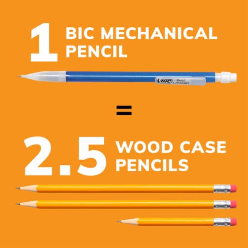 BIC® Xtra Sparkle No. 2 Lead Mechanical Pencils Perspective: bottom