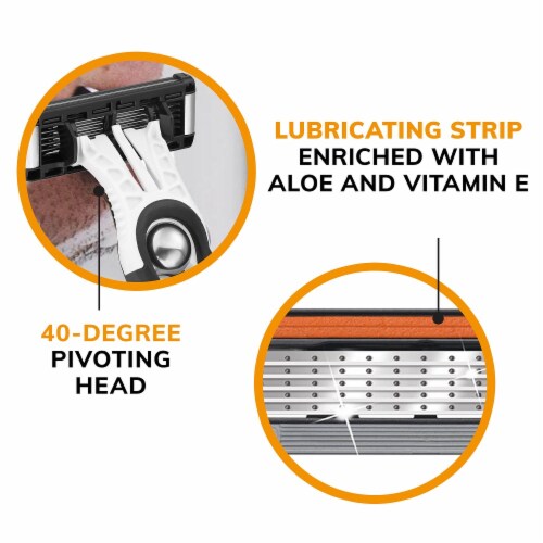 BIC® Flex 5 Ultra-Thin Blade Razors Value Pack Perspective: bottom