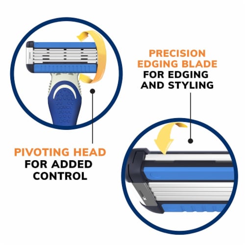 BIC® Easy Rise Mens Disposable Razors Perspective: bottom