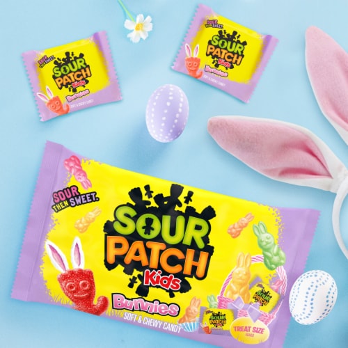 Sour patch kids bunnies soft chewy easter candy treat size bags 7 93