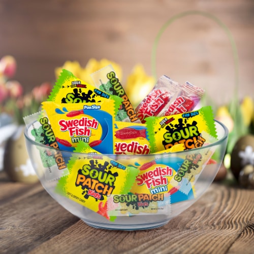 Sour Patch Kids & Swedish Fish Easter Candy Variety Pack Perspective: bottom