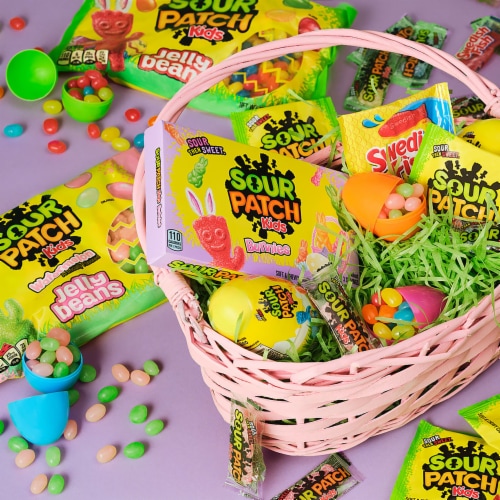SOUR PATCH KIDS Soft & Chewy Candy Easter Egg Perspective: bottom