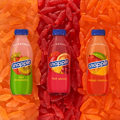 SWEDISH FISH Snapple Soft & Chewy Candy Perspective: bottom
