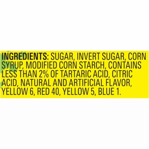 Sour Patch Kids Soft and Chewy Candy (3.5 Pounds) Perspective: bottom