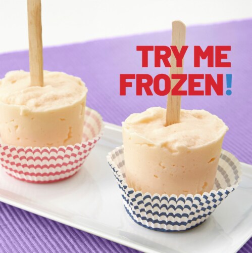 Yoplait Whips Orange Creme Reduced Fat Yogurt Mousse Cup Perspective: bottom