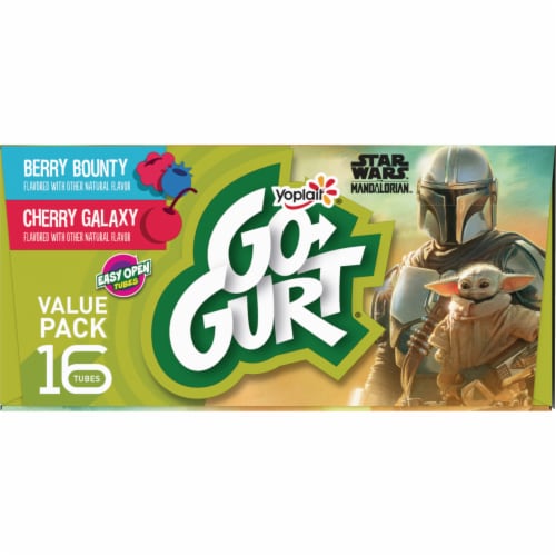 Go-GURT Disney Stitch Kids Fat Free Yogurt Tubes Value Pack Perspective: bottom