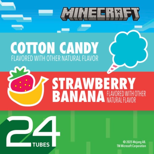 Go GURT Gluten Free Cotton Candy & Strawberry Banana Kids Yogurt Tubes Perspective: bottom