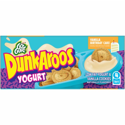Go-Gurt Vanilla Birthday Cake Dunkaroos Yogurt Perspective: bottom
