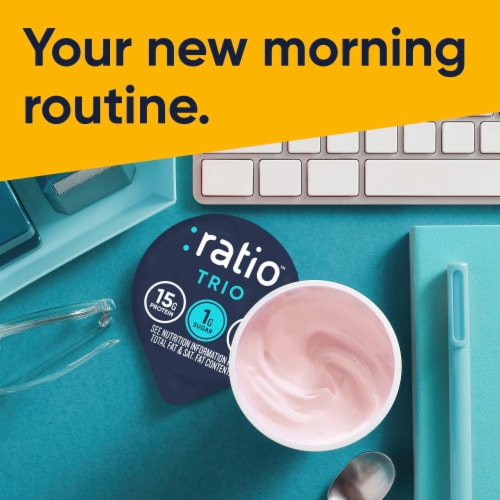 Ratio Keto Friendly Black Cherry Dairy Snack Perspective: bottom