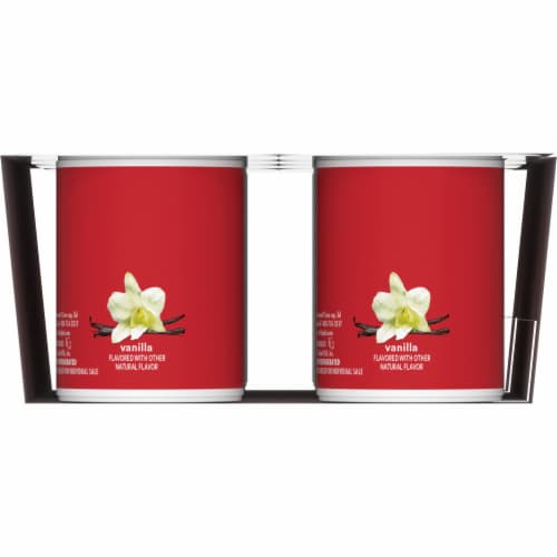 Yoplait Original French Vanilla Low Fat Yogurt Cups Perspective: bottom