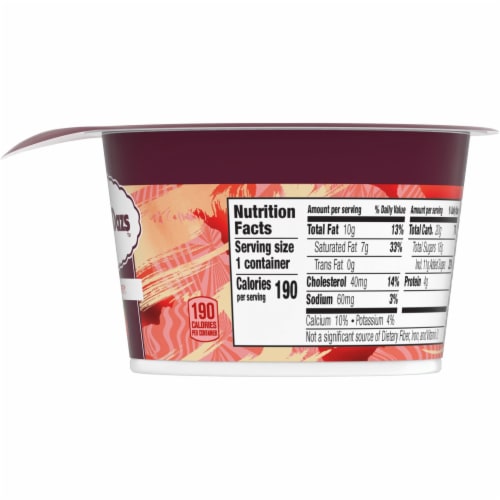 Haagen Dazs Strawberry Cultured Creame Yogurt Perspective: bottom