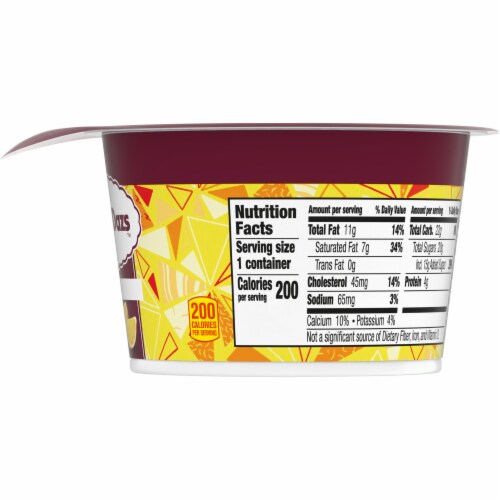 Haagen Dazs Lemon Cultured Crème Yogurt Style Snack Perspective: bottom