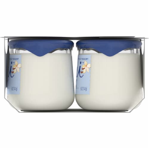 Oui by Yoplait Vanilla Whole Milk French Style Yogurt Jars, 4 ct