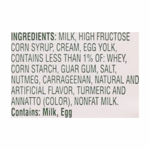 Lehigh Valley Dairy Farms Holiday Eggnog Perspective: bottom