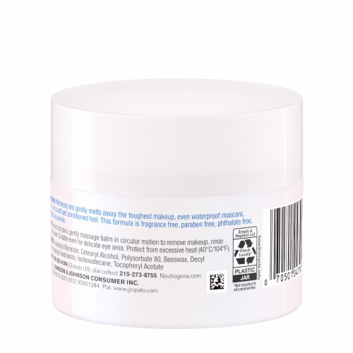Neutrogena Makeup Melting Cleansing Balm, Face Cleansing Balm to Gently Melt Away Dirt, Oil & Makeup Perspective: bottom