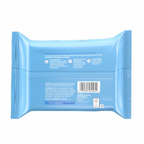 Neutrogena Makeup Remover Cleansing Towelettes Perspective: bottom