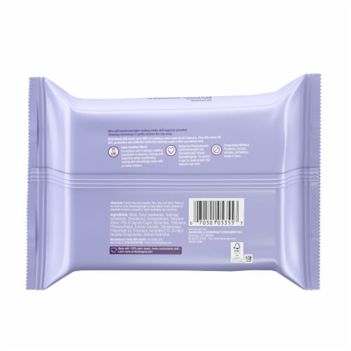 Neutrogena Night Calming Makeup Remover Face Wipes Remove Sweat Sunscreen & Waterproof Makeup Perspective: bottom