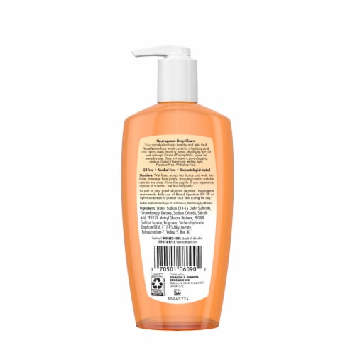 Neutrogena Deep Clean Daily Face Wash with Beta Hydroxy Acid for Normal to Oily Skin Perspective: bottom