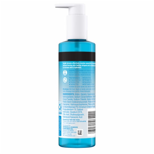 Neutrogena Hydro Boost Fragrance Free Hydrating Gel Cleanser Perspective: bottom