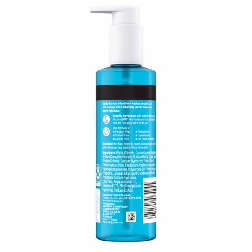 Neutrogena Hydro Boost Hydrating Facial Cleanser, Gel Face Wash Perspective: bottom