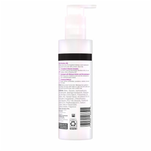 Neutrogena Makeup Melting Gentle Face & Eye Makeup Remover Refreshing Jelly Cleanser Perspective: bottom