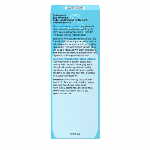 Neutrogena Normal/Combination Skin Perfecting Exfoliant Perspective: bottom