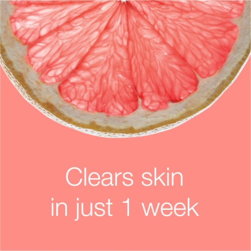 Neutrogena Oil-Free Acne Wash Pink Grapefruit Facial Cleanser Perspective: bottom