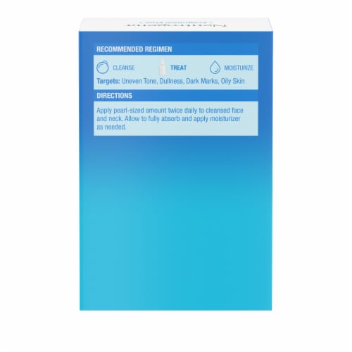 Neutrogena Hydro Boost Niacinamide Face Serum Fragrance-Free + Hyaluronic Acid & 10% Niacinamide Perspective: bottom