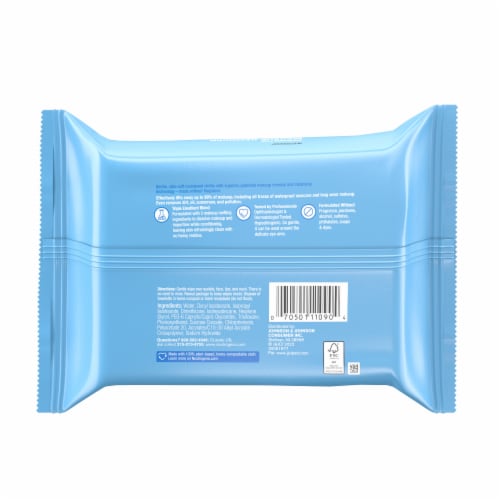 Neutrogena Fragrance Free Makeup Remover Cleansing Towelettes Perspective: bottom