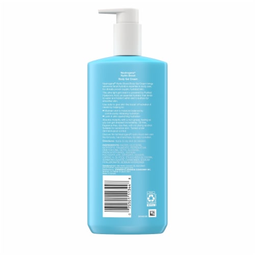 Neutrogena Hydro Boost Fragrance-Free Body Gel Cream Perspective: bottom