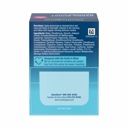 Neutrogena Hydro Boost Night Pressed Serum Perspective: bottom