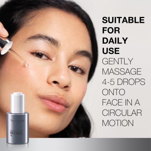 Neutrogena Rapid Wrinkle Repair Retinol Oil Perspective: bottom