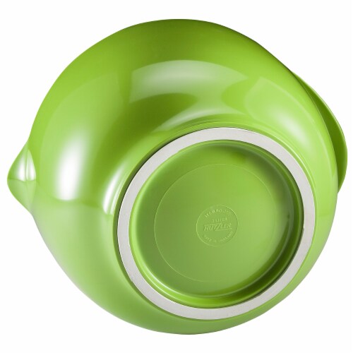 Hutzler Melamine Mixing Bowl Set 2 3 and 4 Liters Lime Green