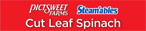 Pictsweet Farms® Steam'ables® Simple Harvest Cut Leaf Spinach Perspective: bottom