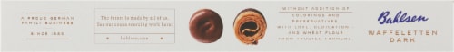 Bahlsen Dark Chocolate Waffeletten Perspective: bottom