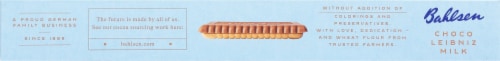 Bahlsen Milk Chocolate Leibniz Biscuits Perspective: bottom
