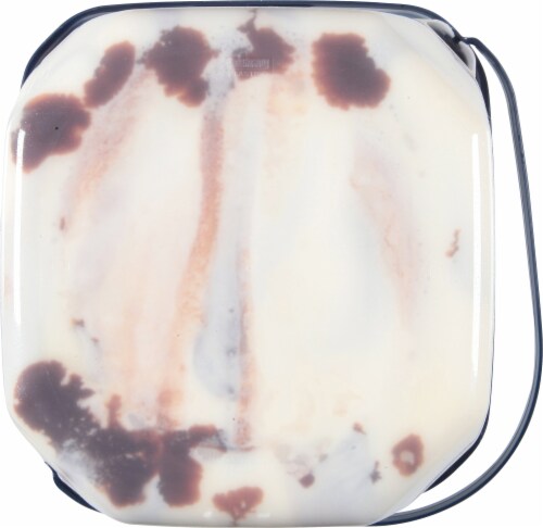 Blue Ribbon Fudge Twirl Ice Cream Perspective: bottom