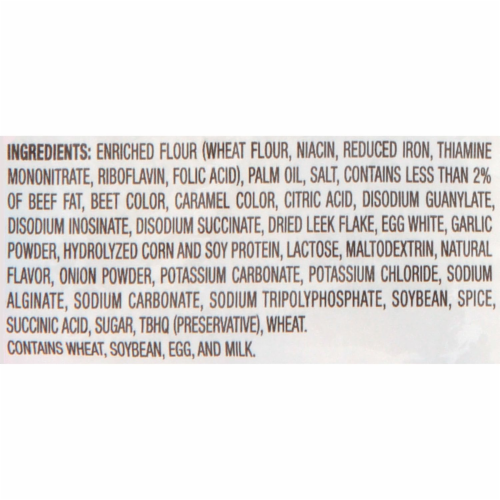 Top Ramen Beef Flavor Ramen Noodle Soup Perspective: bottom