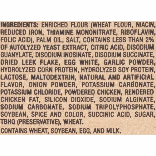 Nissin® Top Ramen® Chicken Flavor Ramen Noodle Soup Packs Perspective: bottom
