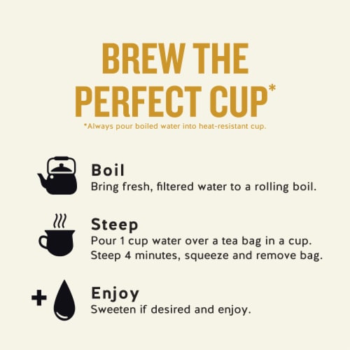 Celestial Seasonings® Honey Vanilla Chamomile Herbal Tea Bags Perspective: bottom