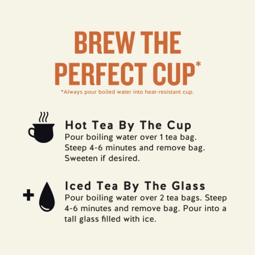 Celestial Seasonings® Caffeine Free Country Peach Passion® Herbal Tea Bags Perspective: bottom