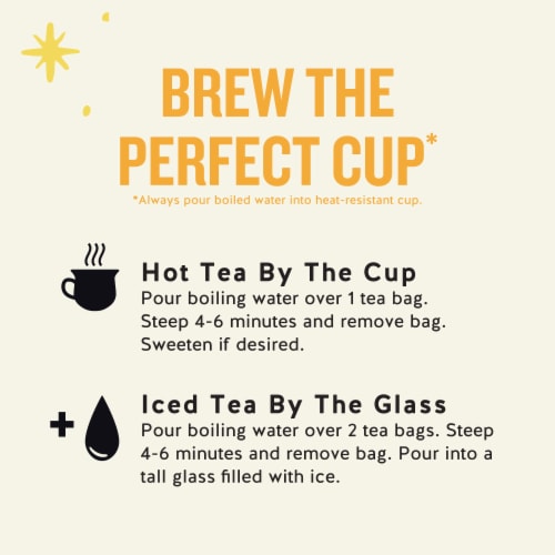 Celestial Seasonings® Morning Thunder® Black Tea Bags Perspective: bottom