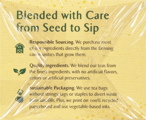 Celestial Seasonings® Decaf Green Tea Bags Perspective: bottom