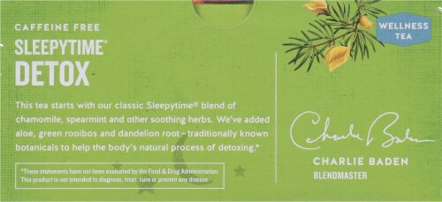 Celestial Seasonings® SleepyTime® Detox Wellness Tea Bags Perspective: bottom