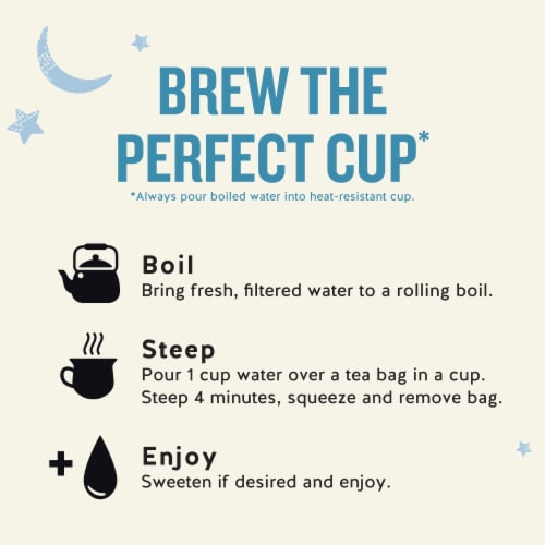 Celestial Seasonings Caffeine Free Sleepytime® Wellness Extra Tea Perspective: bottom