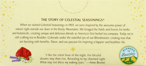 Celestial Seasonings® Sleepytime® Lavender Herbal Tea Perspective: bottom